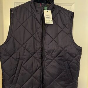 Barbour Men's Navy Quilted Vest